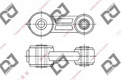 DJ PARTS dl1074 -  Тяга / стойка, стабилизатор